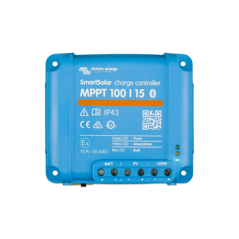 Victron SmartSolar MPPT 100/15 Retail Solar Charge Controller 12V/24V