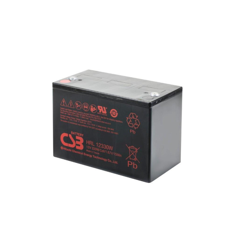 CSB HRL12330W 12 Volt 100Ah 10 Year Sealed Lead Acid Battery