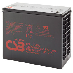 CSB HRL12540W 12 Volt 135Ah 10 Year Sealed Lead Acid Battery CSB HRL12540W 12 Volt 135Ah 10 Year Sealed Lead Acid Battery