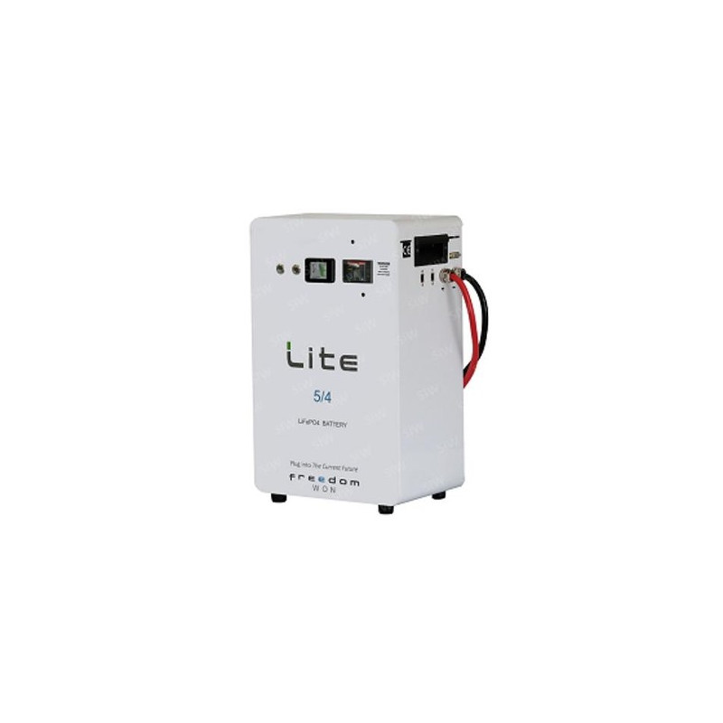 Freedom Won Lite Home 5/4 5kWh / 4kWh Usable 51VDC (Suitable for 48V Systems Lithium Ion Battery LiFePO4