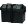 Marine Battery Box (L) for 100 A/h Battery (Black)