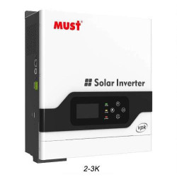 Must Sapphire 3000VA / 3000W - 24 V Hybrid Solar Inverter / Charger with MPPT Solar Charge Controller