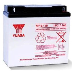 YUASA NP 18-12 17Ah 12V VRLA Industrial Battery