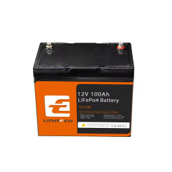 Lithtech TE12100 Solar LIFePO4 Lithium 12v 100ah Battery Pack