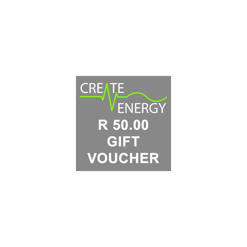 Create Energy Gift Voucher R 50.00