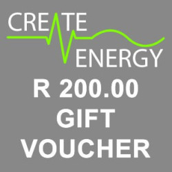 Create Energy Gift Voucher R 200.00
