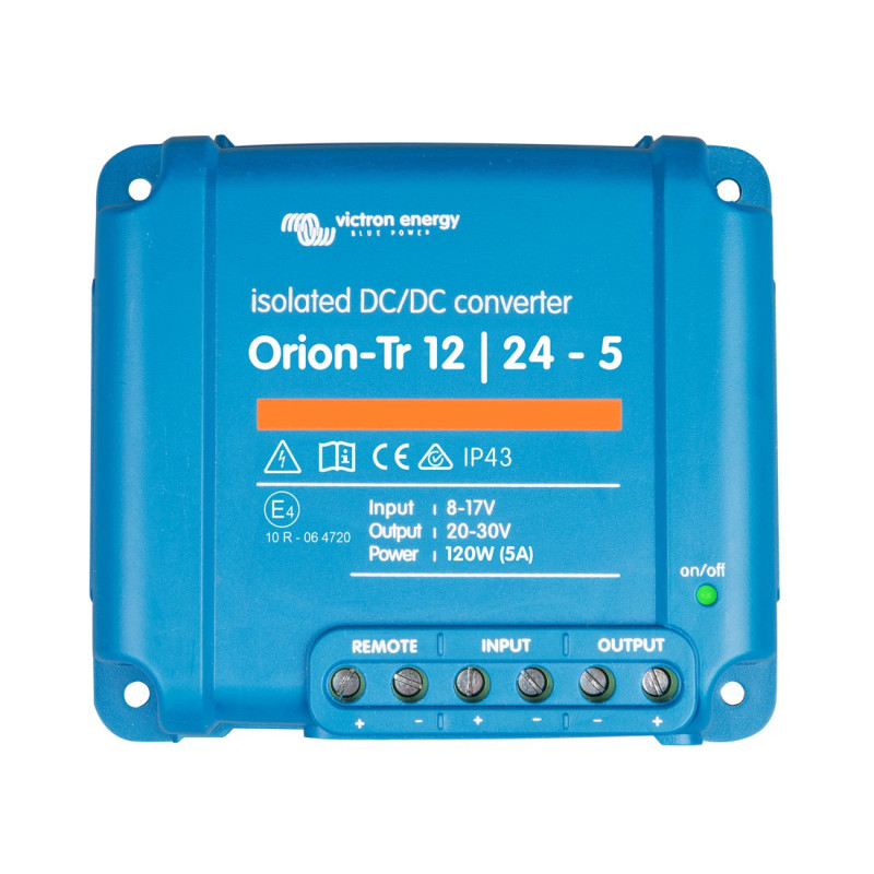 Shop for Victron Orion-Tr 12V to 24V-5A Isolated DC Converter