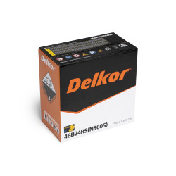 Delkor Royal NS60 12V 45Ah Maintenance Free Lead Acid Battery Cranking