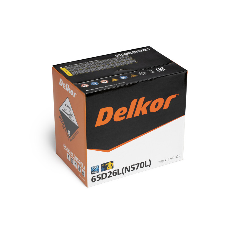 Delkor Royal NS70 12V 70Ah 65Ah Lead Acid Battery Cranking