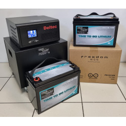 East 2.56kWh 1600W Lithium Freedom Won Plug and Play Kit 24V Inverter / Charger East 2.56kWh 1600W Lithium Freedom Won Plug and Play Kit 24V Inverter / Charger