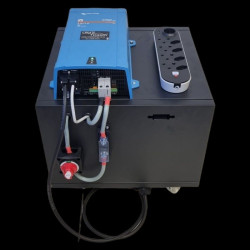 Victron 2.56kWh 1200VA Lithium Freedom Won Plug and Play Kit 12V Multiplus Inverter / Charger Victron 2.56kWh 1200VA Lithium Freedom Won Plug and Play Kit 12V Multiplus Inverter / Charger