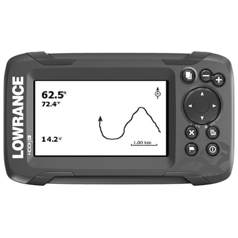 Lowrance HOOK2-4x GPS Fish Finder with Bullet Transducer