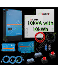 Victron MultiPlus-II 10KVA 10Kwh BSL Powerline Lithium battery Combo
