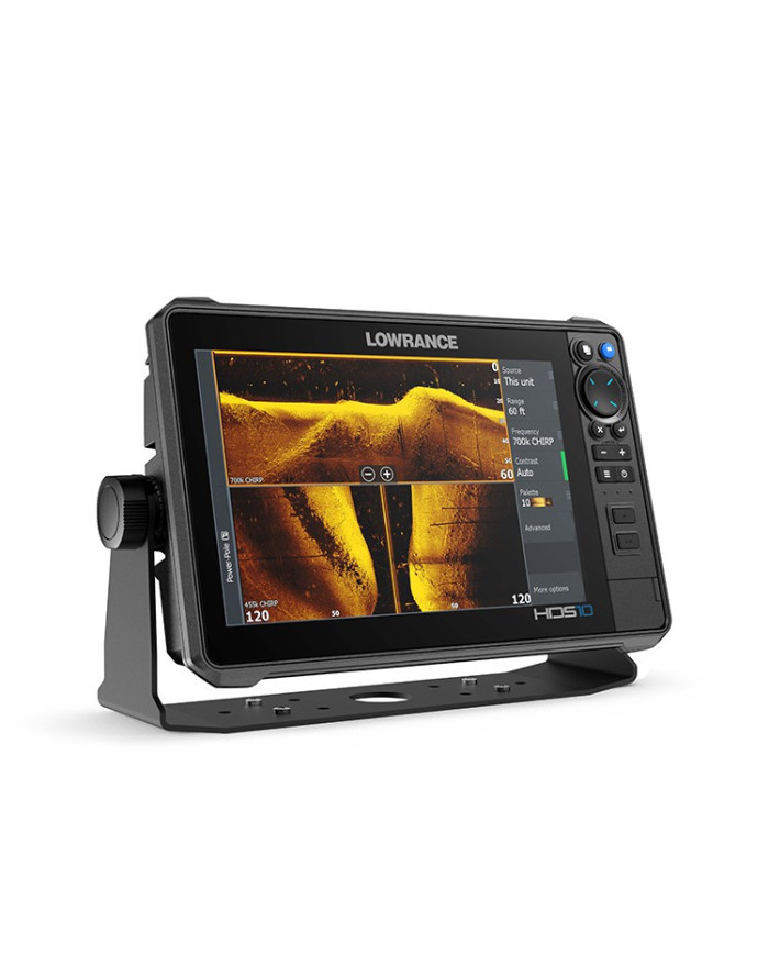 Lowrance HDS PRO 10 AIHD 3-in-1 Transducer Fishfinder Chartplotter