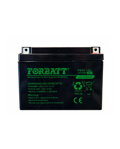 Forbatt 24 Ah GEL 12V VRLA Storage Battery
