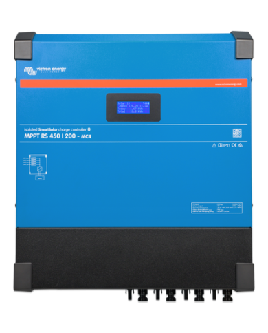 Victron SmartSolar MPPT RS 450/200-MC4 Solar Charge Controller SCC145120512 Victron SmartSolar MPPT RS 450/200-MC4 Solar Charge Controller SCC145120512