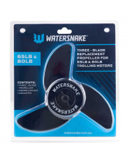 Watersnake Reinforced Nylon 3-Blade Propeller Kit Large- Watersnake Reinforced Nylon 3-Blade Propeller Kit Large-