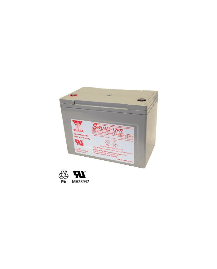 YUASA SWU425-12FR 12 V 425 Wpc 110 Ah Top Terminal UPS Battery