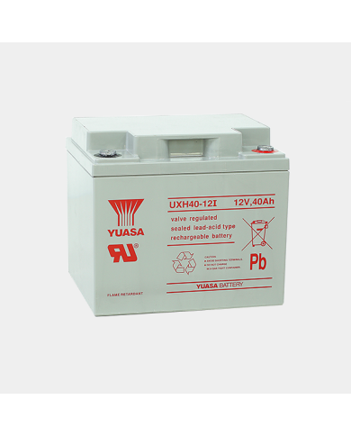 YUASA UXH40-12L 12V/40 Ah UPS VRLA AGM Battery YUASA UXH40-12L 12V/40 Ah UPS VRLA AGM Battery