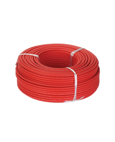 25mm DC Double Insulated Battery Cable Red Per Meter