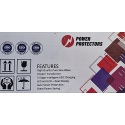 EXIDE POWER PROTECTORS 1450 VA / 1150 Watt 24 V Plug 'n Play Pure Sine Wave Inverter/Charger EXIDE POWER PROTECTORS 1450 VA / 1150 Watt 24 V Plug 'n Play Pure Sine Wave Inverter/Charger