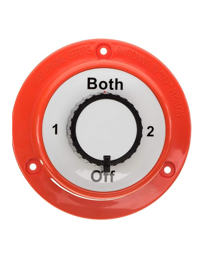 Attwood 14230-3 Single Pole 4-Way Selector Marine Battery Switch