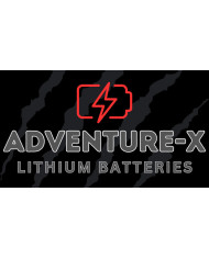 Adventure-X 12.8V 230Ah Lithium Battery With Bluetooth BMS - Adventure Range - Plastic Case