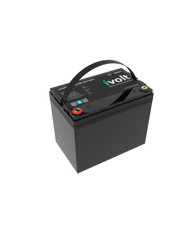 iVOLT LITHIUM BLUETOOTH SMART 12.8 V 105 Ah LIFePO4 DEEP CYCLE BATTERY GROUP 24 Case iVOLT LITHIUM BLUETOOTH SMART 12.8 V 105 Ah LIFePO4 DEEP CYCLE BATTERY GROUP 24 Case