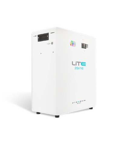 Freedom Won LiTe2 Home 20/16 20kWh / 16kWh Usable B 51VDC (Suitable for 48V Systems) Lithium Ion Battery LiFePO4 Freedom Won LiTe2 Home 20/16 20kWh / 16kWh Usable B 51VDC (Suitable for 48V Systems) Lithium Ion Battery LiFePO4