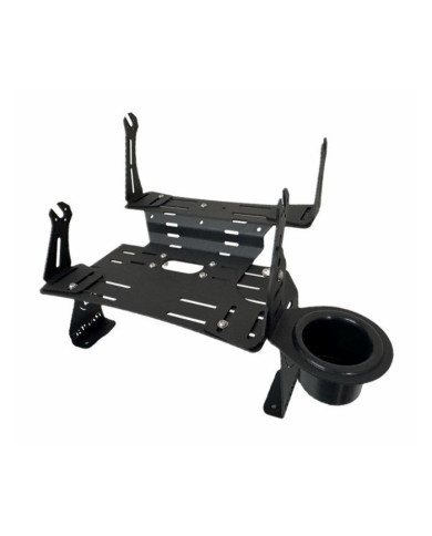 Lowrance ALU-RANCE Dual Stack Over / Under Fishfinder Bracket for Bass Boats Lowrance ALU-RANCE Dual Stack Over / Under Fishfinder Bracket for Bass Boats