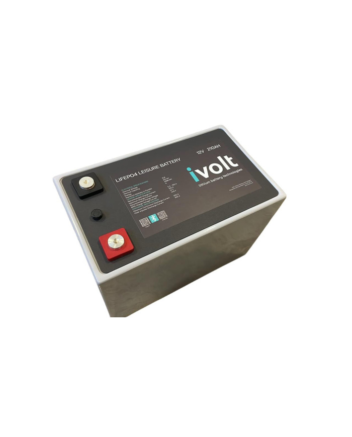iVOLT 12.8V 210Ah Lithium Battery with Bluetooth BMS LiFePO4