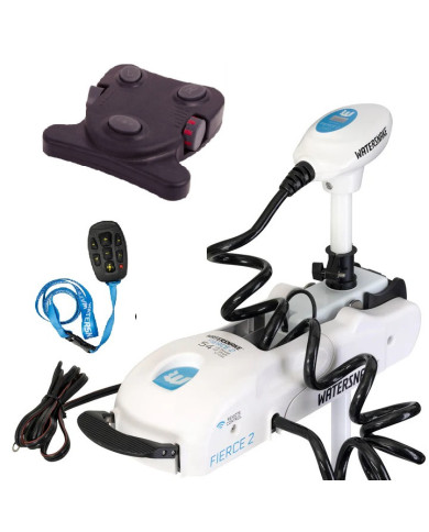 Watersnake Fierce2 F Remote 54lb/48in Shaft Bow Mount Trolling Motor Combo