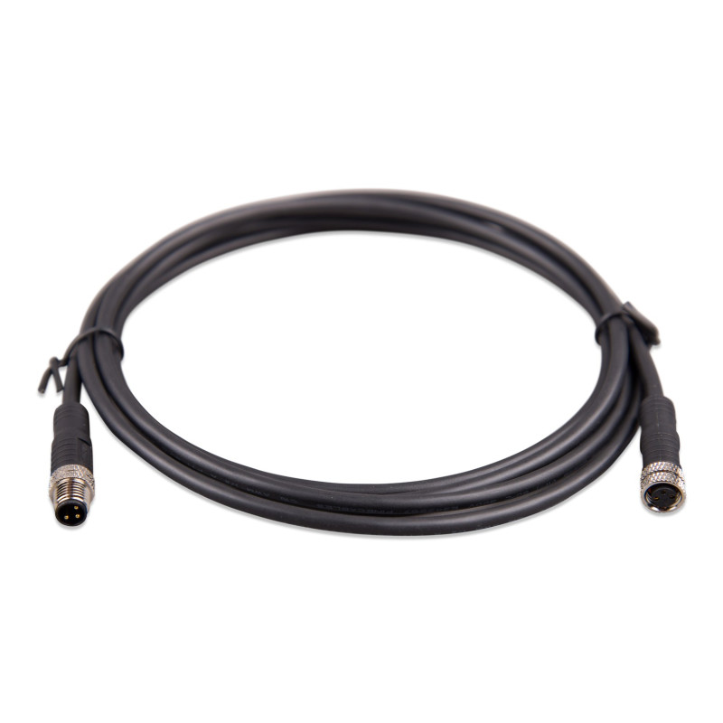 Victron M8 circular connector Male/Female 3 pole cable 3m (bag of 2) Victron M8 circular connector Male/Female 3 pole cable 3m (bag of 2)