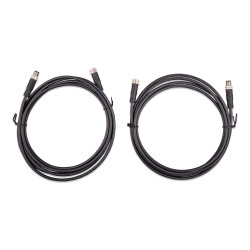 Victron M8 circular connector Male/Female 3 pole cable 5m (bag of 2) Victron M8 circular connector Male/Female 3 pole cable 5m (bag of 2)