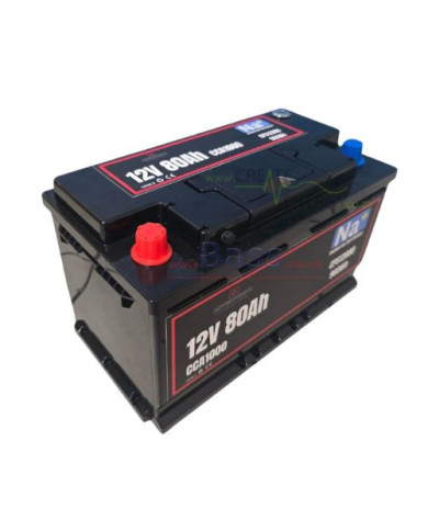 Adventure-x 12V 80Ah 1000 CCA Sodium-Ion (Na+) Engine Start & Deep Cycle Storage Battery With Bluetooth BMS