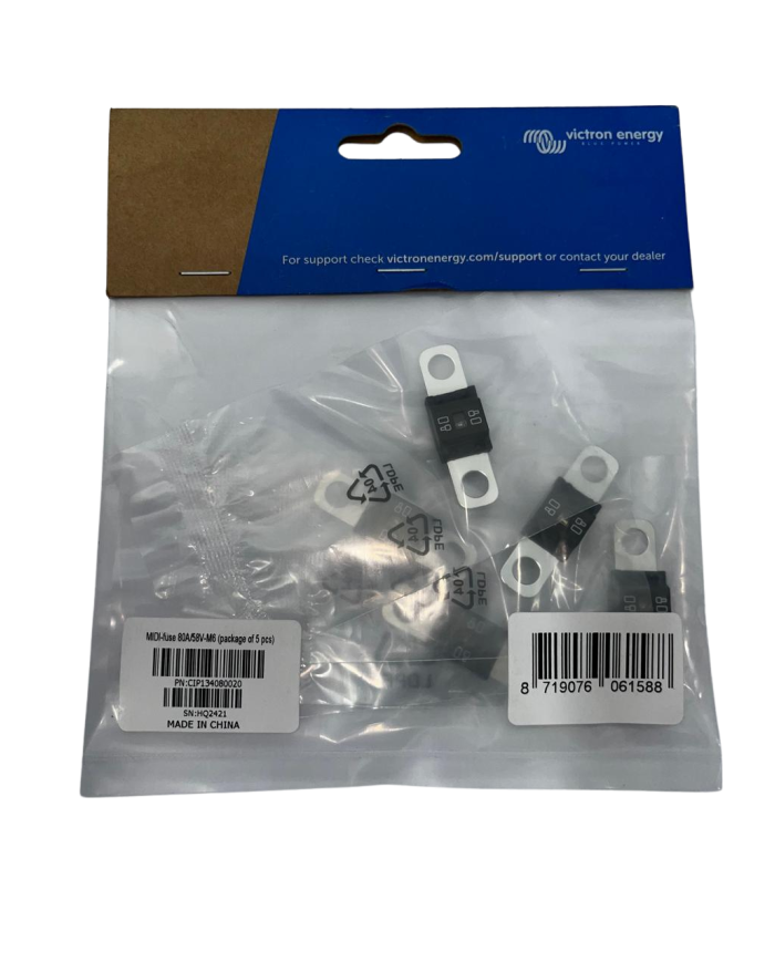 Victron MIDI-fuse 40A/58V-M6 (package of 5 pcs) Victron MIDI-fuse 40A/58V-M6 (package of 5 pcs)