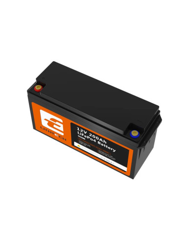 Lithtech 12 V 200 Ah Bluetooth Smart Lithium Battery Pack