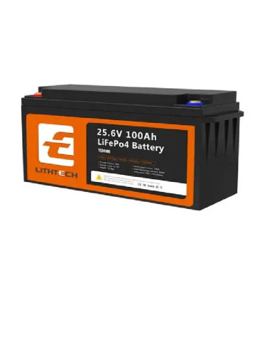Lithtech TE24100 LIFePO4 24 Volt 100 Ah Battery Pack