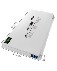 BSL Batt 12V 100Ah LiFePO4 Flat-pack