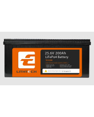 Lithtech 24 V 200 Ah Bluetooth Smart Lithium Battery Pack