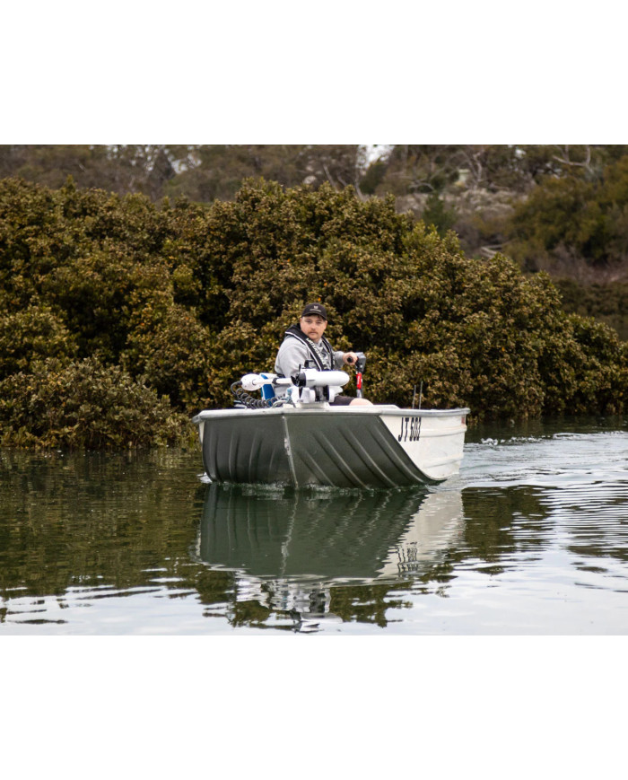 Watersnake Prime 12 V 55 lb 42 inch Brushless Transom Mount Electric Trolling Motor