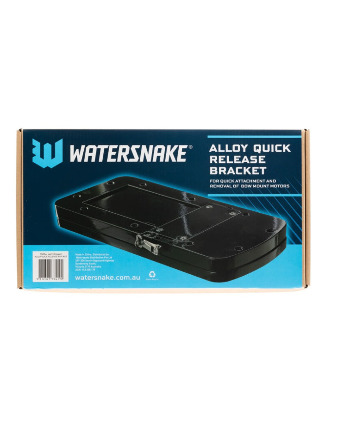 Watersnake Quick Release Bracket Black Alloy