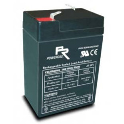 6 Volt 4AH Sealed Lead Acid AGM Battery (Poweroad)