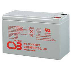 CSB HRL1234WF2 12 Volt 9 AH Sealed Lead Acid Battery