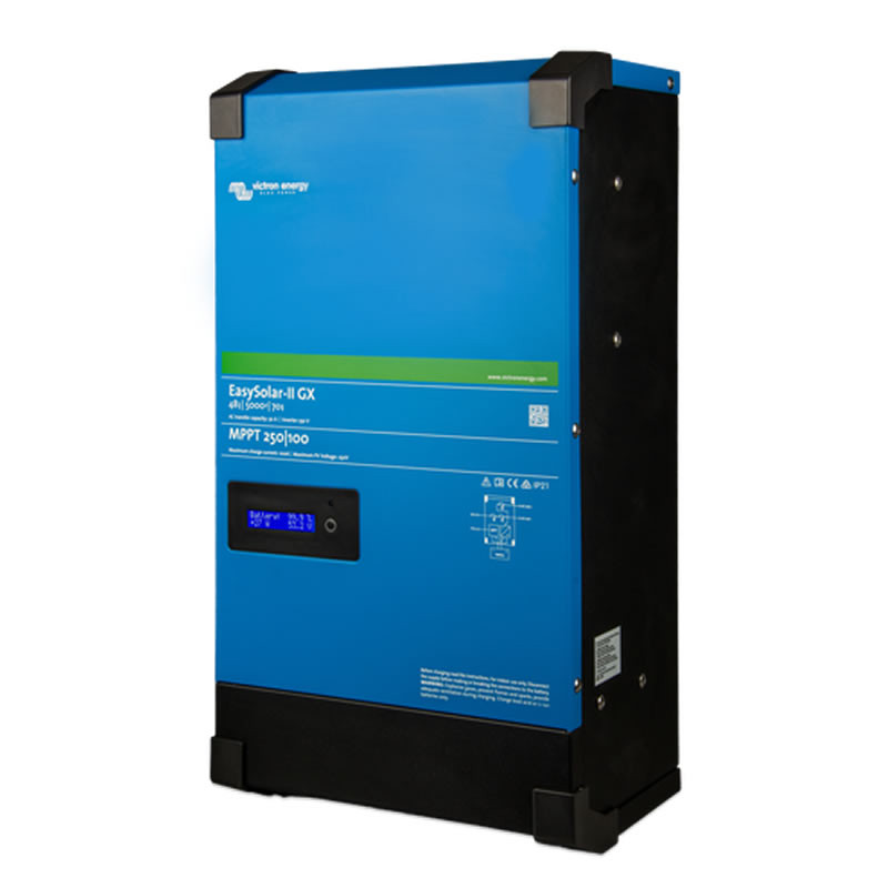 Victron EasySolar-II GX 3kVA and 5kVA All in One Solar Inverter / Charger with built in MPPT Solar Charger and GX Device