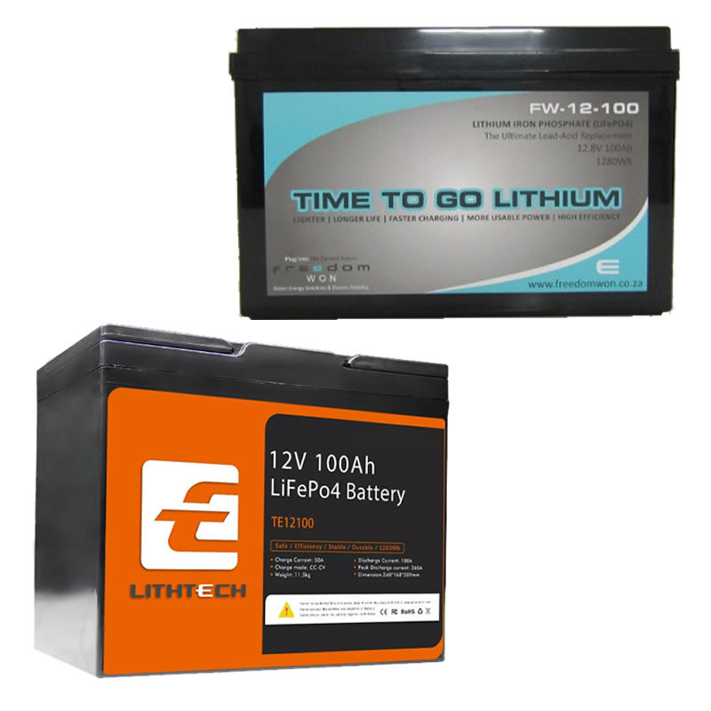 12V Lithium Batteries LiFePO4