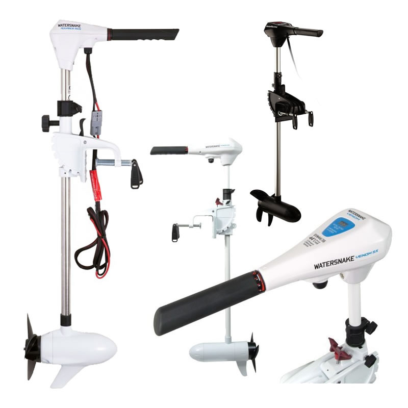 Transom Mount Trolling Motors and Electric Outboards